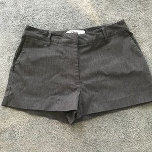 Gray Classic Dress Shorts